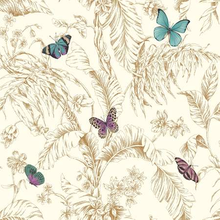 W4234-413 Kravet Design W4234 Kravet Design Wallpaper