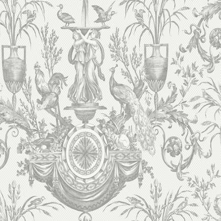 W4239-11 Kravet Design W4239 Kravet Design Wallpaper