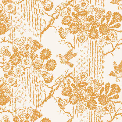 W4259-404 SAGUARO WP SAFFRON KRAVET COUTURE Wallpaper