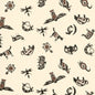 W4261-86 MIMBRES WP UMBER KRAVET COUTURE Wallpaper