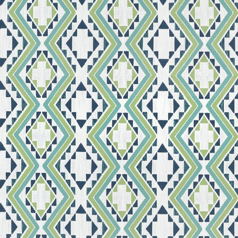 W711112 Thibaut Pear and Navy Fabric
