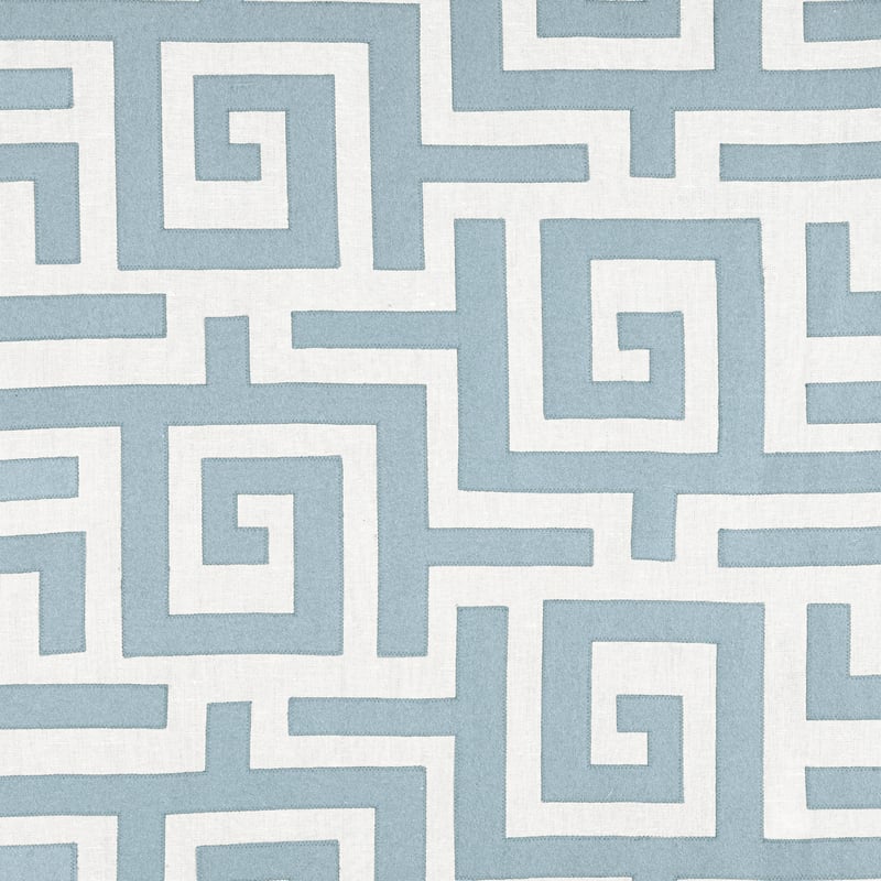 W713222 Thibaut Spa Blue Fabric