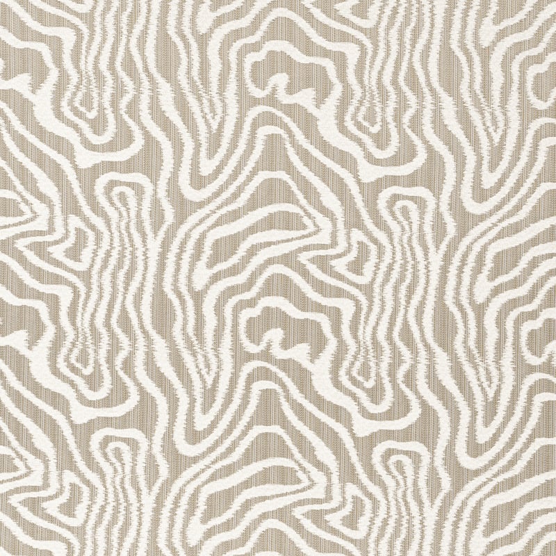 W713612 Thibaut Taupe Fabric