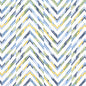 W714345 Thibaut Blue and Yellow Fabric