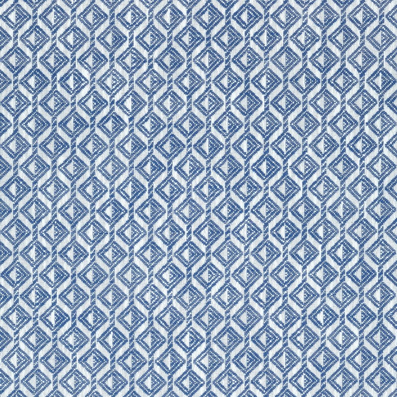 W73456 Thibaut Royal Blue Fabric