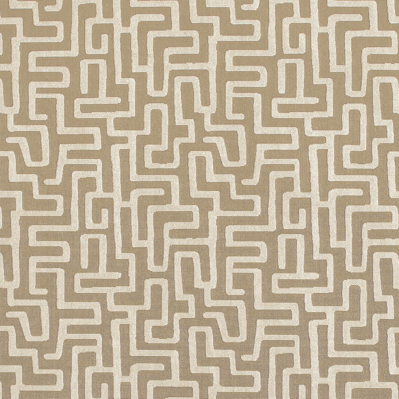 W742028 Thibaut Beige Fabric