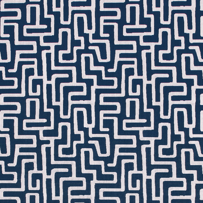 W742031 Thibaut Navy Fabric