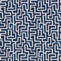 W742031 Thibaut Navy Fabric
