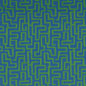 W742034 Thibaut Blue and Green Fabric