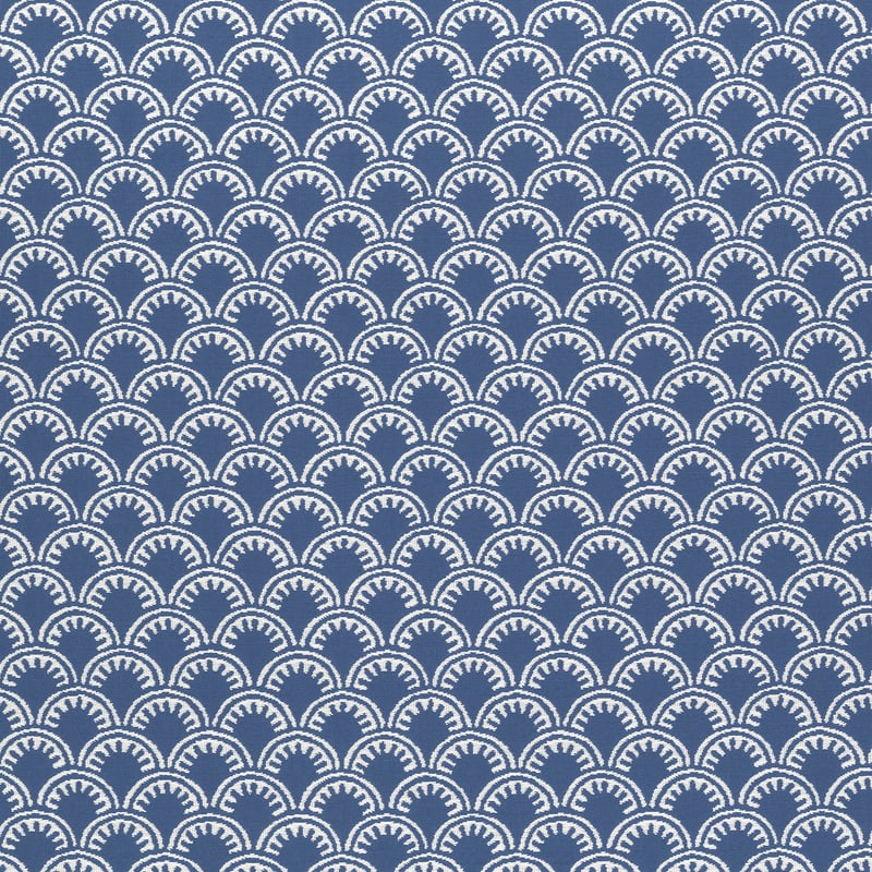 W74640 Thibaut Royal Blue Fabric