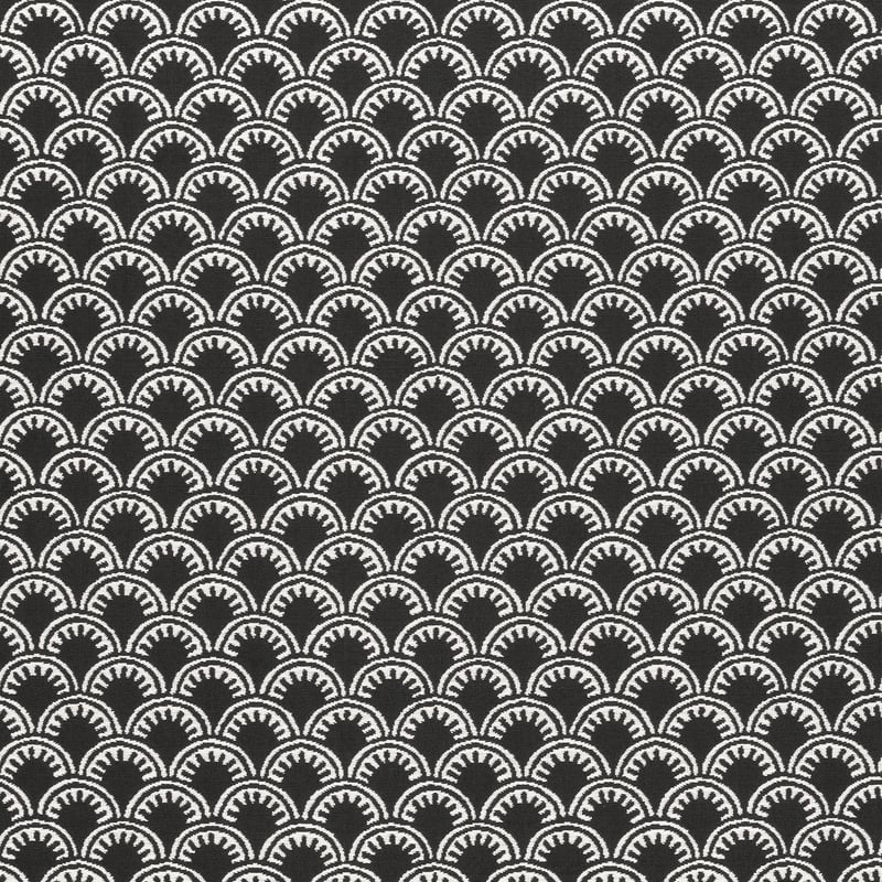 W74646 Thibaut Black Fabric