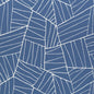 W74654 Thibaut Royal Blue Fabric