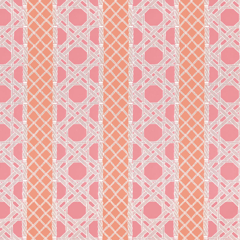 W81771 Thibaut Peony and Coral Fabric