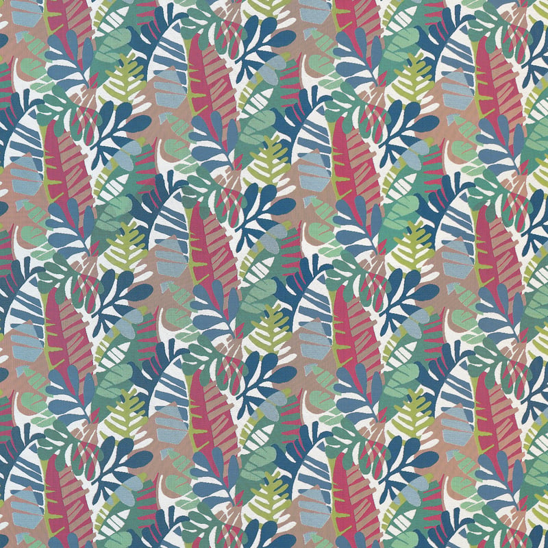 W81792 Thibaut Cornflower and Peony Fabric