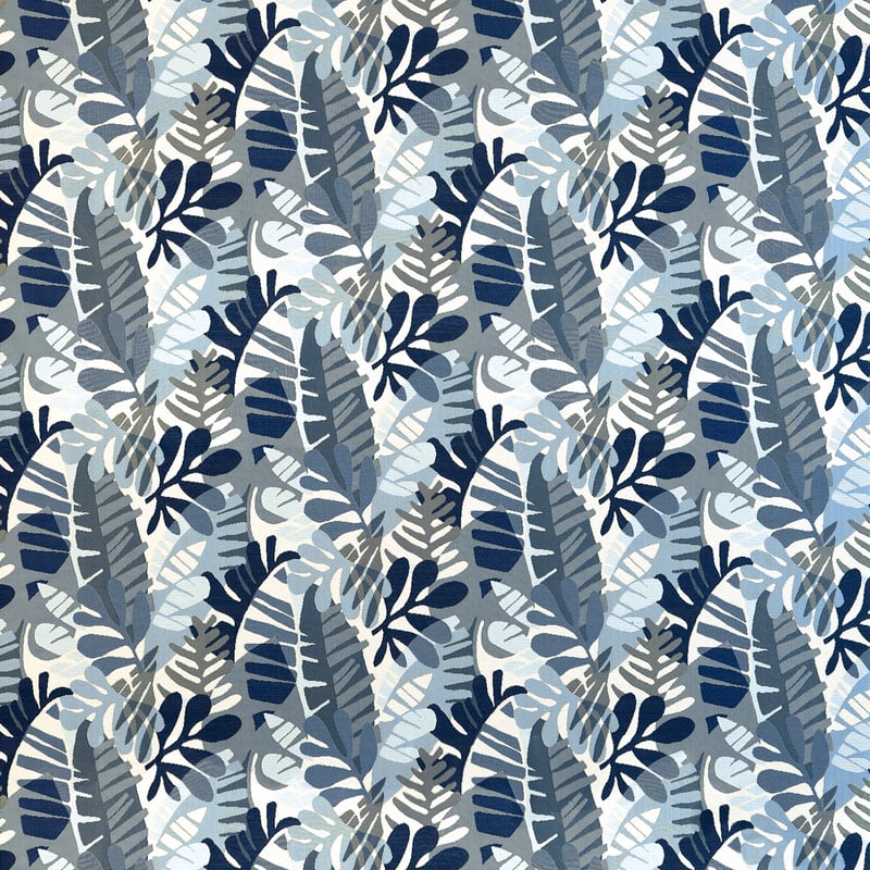 W81794 Thibaut Navy and Sky Fabric