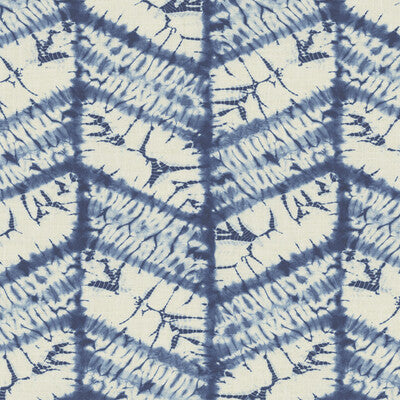 WBP12102-WT GOOD VIBRATIONS INDIGO WINFIELD THYBONY Wallpaper