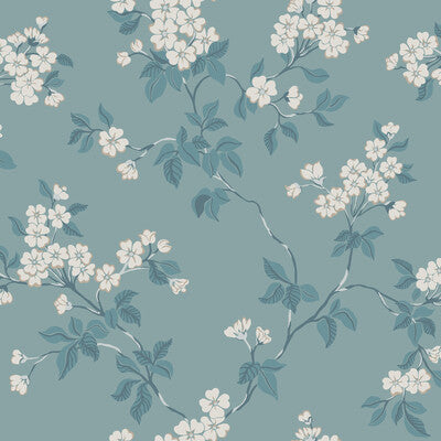 WDR1026-WT BLOMMA FEDERAL BLUE WINFIELD THYBONY Wallpaper