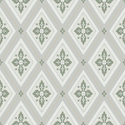WDR2019-WT LILY LAUREL GREEN WINFIELD THYBONY Wallpaper