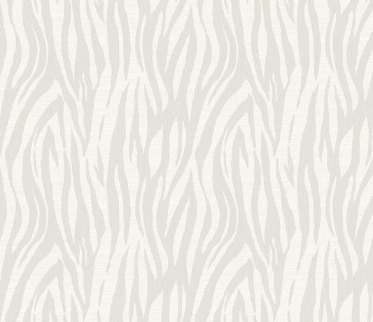 WH40210 Seabrook Designs Piano Wallpaper Jazz Faux Skin Metallic Ivory & Cream