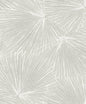 WH41505 Seabrook Designs Piano Wallpaper Elvis Palms Metallic Boulder Grey