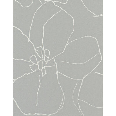WTN1003-WT GARDEN SOFT GRAY WINFIELD THYBONY Wallpaper