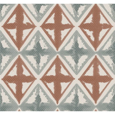 WTP4022-WT DIAMOND BLOCK CORAL GREY WINFIELD THYBONY Wallpaper
