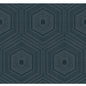 WTP4040-WT CONCENTRIC GROOVE DEEP NAVY WINFIELD THYBONY Wallpaper