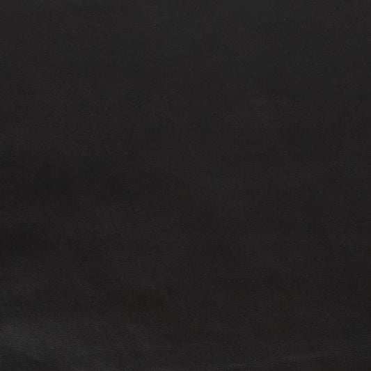 Wesley Ebony Matte,Plain Black Charlotte Fabrics Genuine Leather