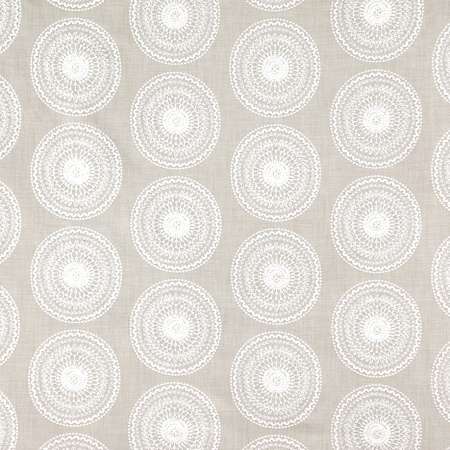 ABROAD Silver Carole Fabric