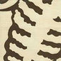 AC101-32 FERNS UNI Brown on Tint Quadrille Fabric