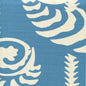 AC101R-06 FERNS UNI REVERSE New Cadet on Tint Quadrille Fabric