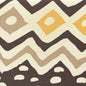 AC103-18 CAP FERRAT Multi Brown Taupe Gold on Tint Quadrille Fabric