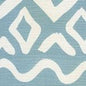 AC104-41 DEAUVILLE Bali Blue on White Quadrille Fabric