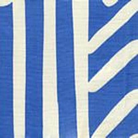 AC113-23 CANDU French Blue on White Quadrille Fabric
