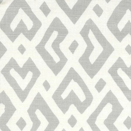 AC115-01 JUAN LES PINS Pale Gray on Tint Quadrille Fabric