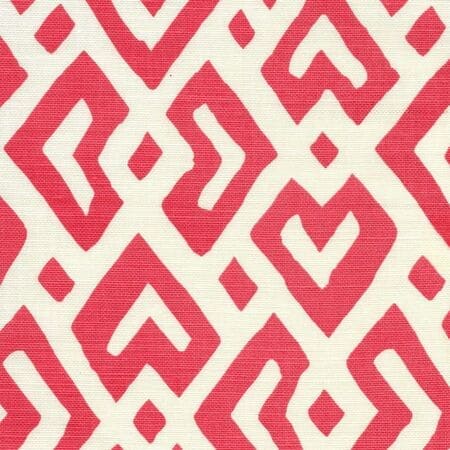 AC115-02 JUAN LES PINS Watermelon on Tint Quadrille Fabric