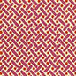 AC200-04 KELLS II Orange / Magenta on Tint Quadrille Fabric