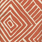 AC206-34 MELINDA New Shrimp on Tint Quadrille Fabric