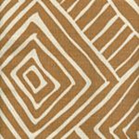 AC206-35 MELINDA Camel II on Tint Quadrille Fabric