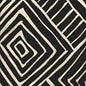 AC206-39 MELINDA Black on Tint Quadrille Fabric