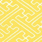 AC207-27 SAYA GATA Taxicab on White Quadrille Fabric