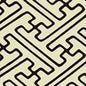 AC207-42 SAYA GATA Brown Lines on Tint Quadrille Fabric