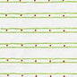 AC209-04 SOHO Jungle Green Orange on White Quadrille Fabric