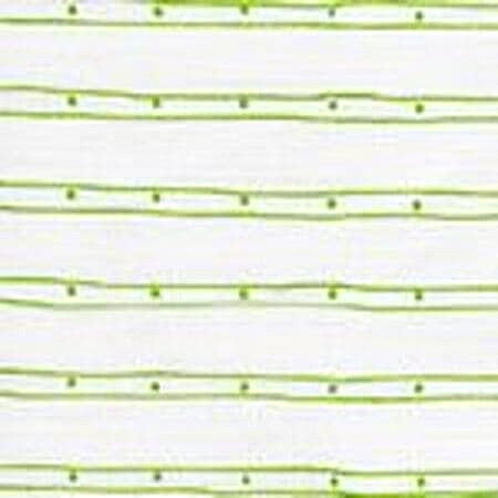 AC209-12 SOHO Jungle Green on White Quadrille Fabric