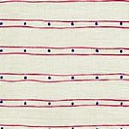 AC209-34 SOHO New Navy Magenta on Tint Quadrille Fabric