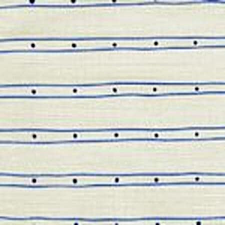 AC209-35 SOHO Pacific Blue New Navy on Tint Quadrille Fabric