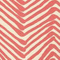AC302-06 ZIG ZAG Salmon on Tint Quadrille Fabric