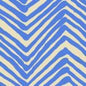 AC302-15 ZIG ZAG French Blue on Tint Quadrille Fabric
