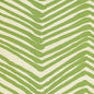 AC302-32 ZIG ZAG Jungle Green on Tint Quadrille Fabric