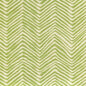 AC303-32 PETITE ZIG ZAG Jungle Green on Tint Quadrille Fabric